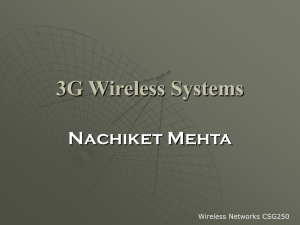 3G Wireless Systems