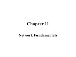 Chapter 11 Network Fundamentals