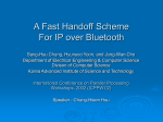 A Fast Handoff Scheme For IP over Bluetooth