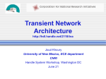 Transient Network Architecture (TNA)