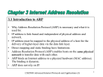 3.1 Introduction to ARP