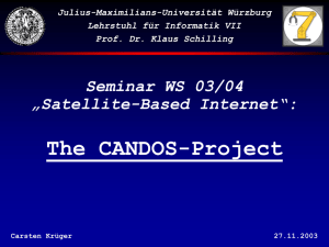 CANDOS-Präsentation - Institut für Informatik