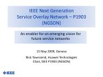 15 May 2009 – ITU-T SG13 / IEEE Workshop