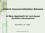 A New Approach to Tech-Based Economic Development
