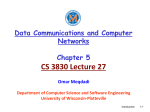 Lecture 27 - University of Wisconsin