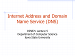 com server - Department of Computer Science