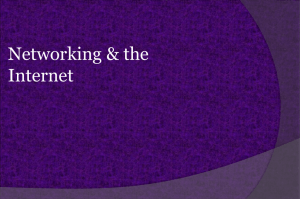 networking - Department of Computer Engineering