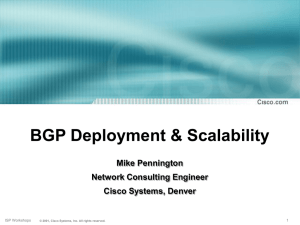 BGP Overview