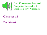 Data Communications and Computer Networks Chapter 11