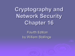 William Stallings, Cryptography and Network Security 4/e