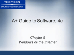 A+ Guide to Software, 4e - c-jump