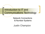 Network Connections & Number System