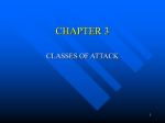 CHAPTER 3 Classes of Attack