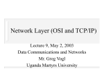 Network Layer - www.gregvogl.net