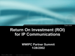 (ROI) for IP Communications