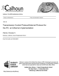 Transmission Control Protocol/Internet Protocol for the PC: an Ethernet implementation