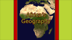 Geography of Africa - Effingham County Schools