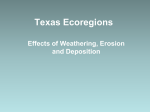 Texas Ecoregions - Gorzycki Middle School