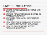 unit ii: population - Effingham County Schools