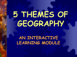 5 themes of geography - Mr. Morrison Socials Studies 10