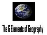 1.1 The Six Essential Elements of Geography