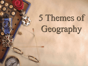 5 Themes of Geography