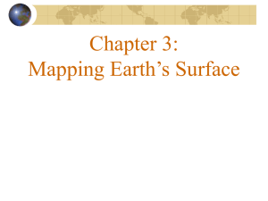 Mapping Earth`s Surface