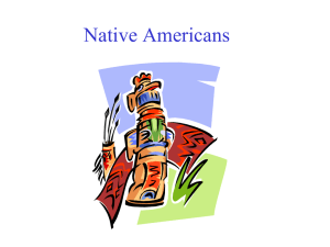 Native Americans - Warren County Schools