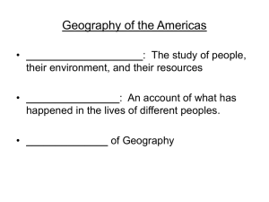 5 Themes of Geography