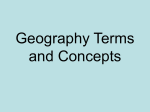 Terms and Concepts - Geography (Pechacek)2