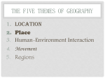 Five Themes of Geography 1415