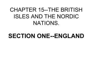 chapter 15--the british isles and the nordic nations.
