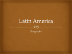 Latin America Geography
