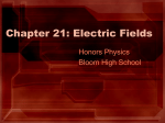 Chapter 32: Electrostatics