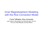 Inner Magnetospheric Modeling with the Rice Convection Model