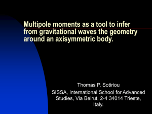 The Multipole Moments