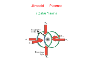 Ultracold Plasmas