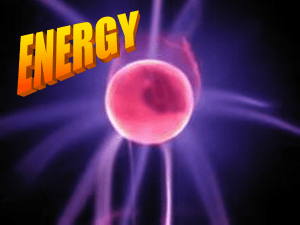 Energy - World of Teaching