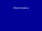 Holt Ch 16 Electric Fields & Forces