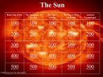 the sun jeopardy