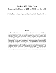 The Hot QCD White Paper: