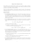Physics 7701: Problem Set #10