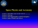 Week one: Space Physics and Aeronomy (pdf, 1.3 MB)