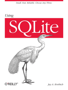 Using SQLite