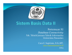 11. SBD2 - DB Connectivity