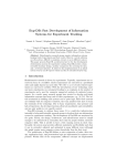 Exp-DB: Fast Development of Information Systems for Experiment Tracking