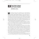 Chapter 4 - Rural-Urban Linkages and Poverty Analysis