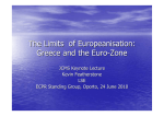 The Limits of Europeanisation: Greece and the Euro-Zone