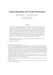 Capital regulation and credit fluctuations