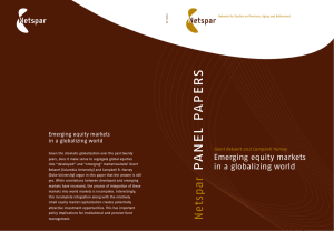 Emerging Equity Markets in a Globalizing World